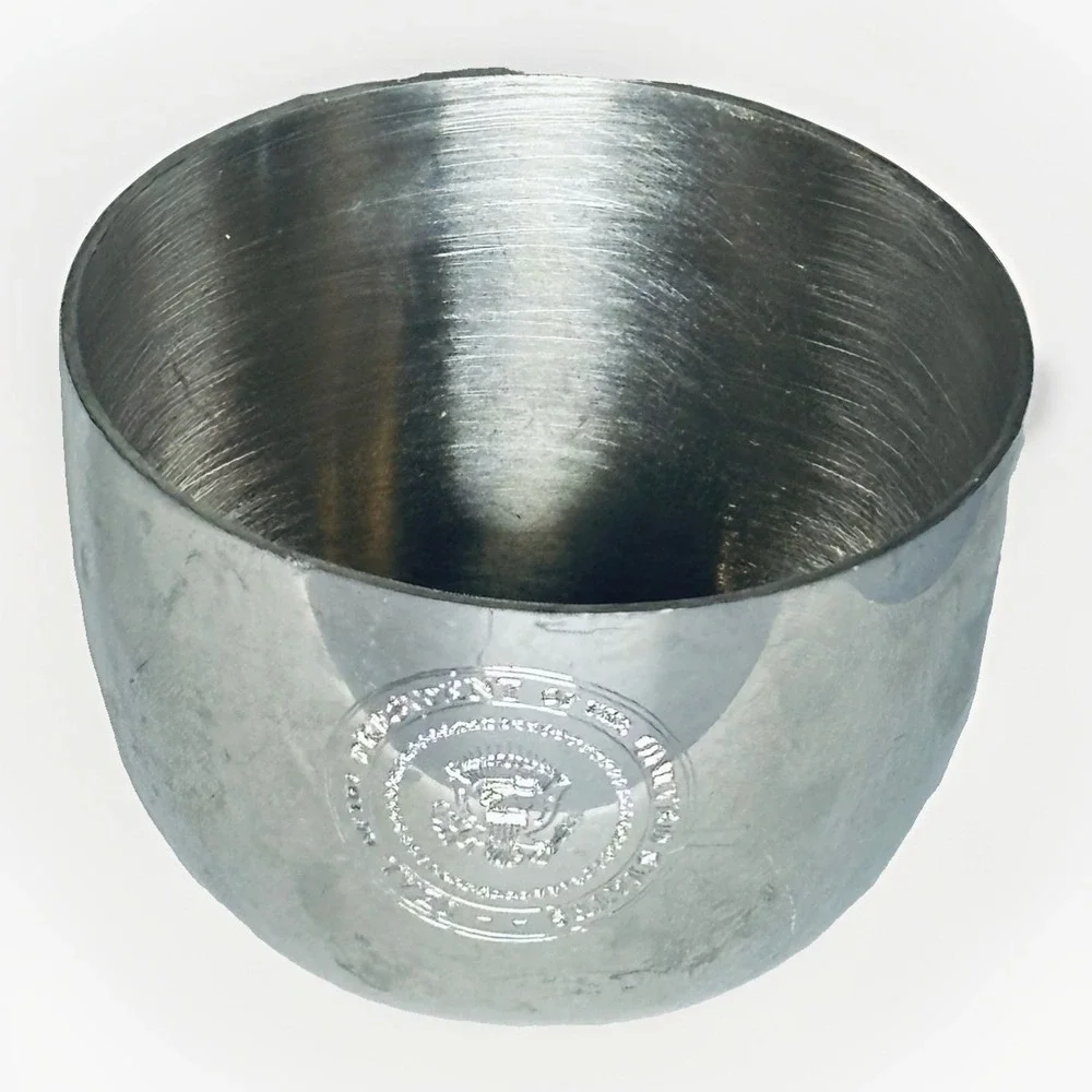 George W Bush 2nd Inauguration Pewter Jefferson Cup 2005 Kirk Stieff P50 Seal